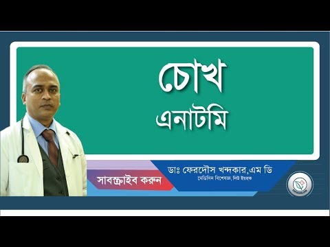 চোখ:: স্বাভাবিক গঠন।