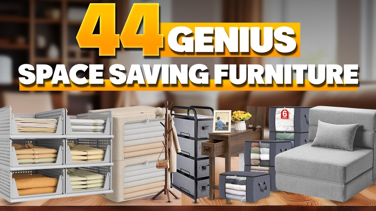 44 Genius Amazon Space Saving Furniture Tiny Home Owner Must Know!
