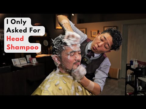 (ASMR) 🤯 Japanese Fast and Aggressive Head Shampoo...