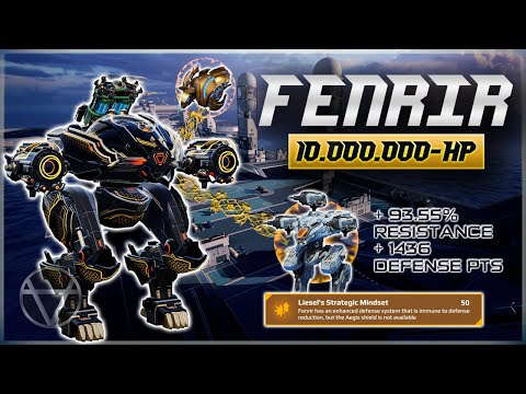 UNSTOPPABLE FENRIR! +1436 Defense Build (Lio & Armadillo) – Mk3 Gameplay | War Robots