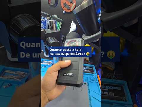Rapaz essa foi a tela do inquebrável oukitel mais barata que já vi #oukitel #consertodecelular