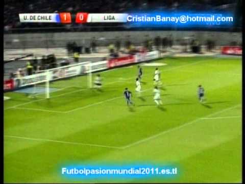 Universidad de Chile 3 Liga de Quito 0 Copa Sudamericana 2011 Audio Radio Cooperativa (14/12/2011)