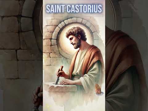 Der heilige Castorius 🌟✨ | Einer der vier gekrönten Märtyrer und Schutzpatron der Bildhauer