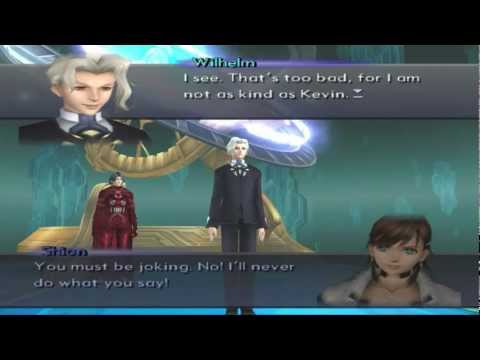 Xenosaga III HD Cutscene 334 - Wilhelm Tells All (Zarathustra's Hall) - JAPANESE - SWIMSUIT MODE