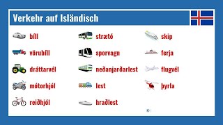 Verkehr auf Isländisch