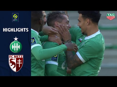 AS SAINT-ÉTIENNE - FC METZ (1 - 0) - Highlights - (ASSE - FCM) / 2020-2021