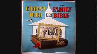 Ernest Tubb  ~  The Family Bible