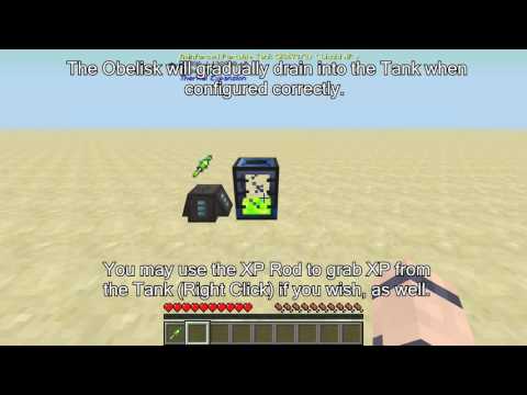 EnderIO - Experience Obelisk and Rod | XP Storage and Transferring - Minecraft