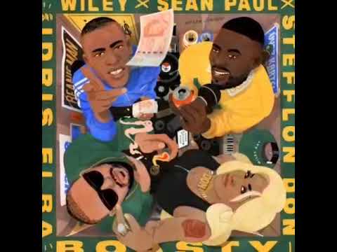 Wiley ft  Stefflon Don ft Sean Paul & Idris Elba -Boasty (Official Audio)