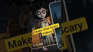 How To Make VIRAL Scary Story Videos With AI (WITHOUT USING EDITOR) #ScaryStory