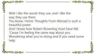 Clifford T. Ward - Homethoughts from Abroad Lyrics