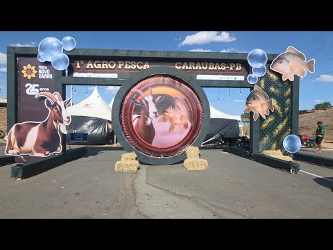 1ª AGRO PESCA EM CARAÚBAS-PB 