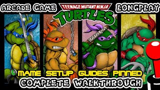 TMNT Arcade Konami 1989 ☆ Hardest Mode/Longplay #turtles #konami #mame