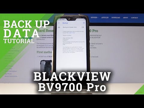 How to Permit Google Backup on Blackview BV9700 Pro - Backup Data