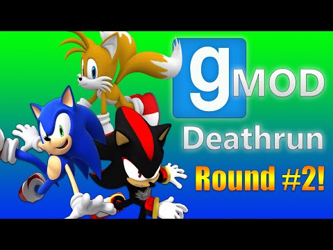 Gmod Sonic Deathrun Round Two - Five Idiots with Explosives!