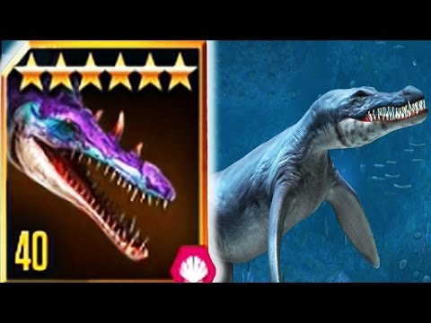 PLIOSAURUS MAX LEVEL 40 - Jurassic World The Game Video