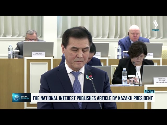 В журнале The National Interest вышла статья Президента Казахстана