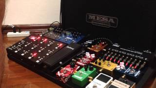 Video thumbnail for My MIDI Rig : rjm Mini Amp Gizmo/Strymon Effects/Peak Effect MIDI Router/Peak MIDI Foot Switcher by Warakorn Chuaysakun