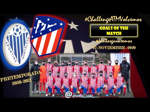 Sporting Hortaleza Vs Atlético de Madrid Infantil 2020-2021 Pretemporada - Alvaro Ruiz Hernandez