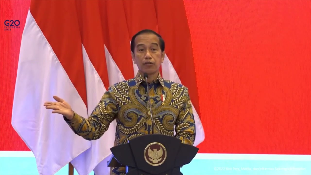 Sambutan Presiden dalam Penandatanganan Perjanjian oleh Indonesia Investment Authority INA 2022