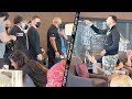 'BE A MAN!" TEAM SAUNDERS YELLS AT CANELO IN HOTEL LOBBY OVER RING SIZE ISSUES!