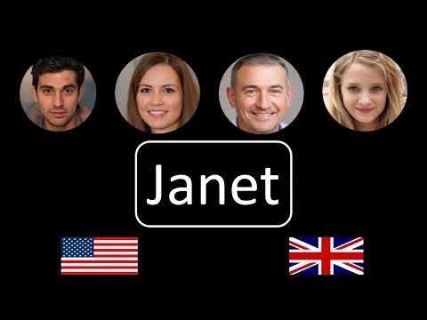 How to pronounce Janet