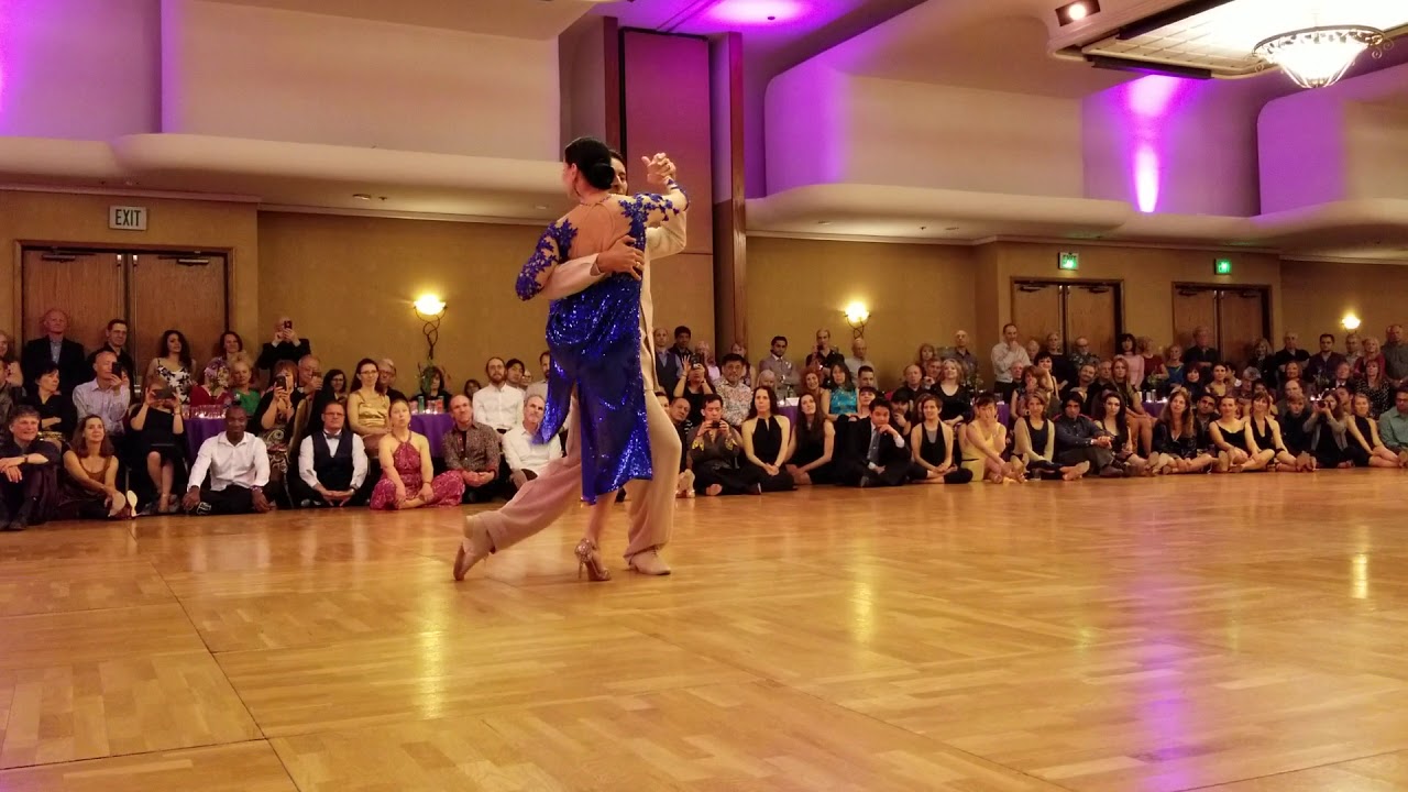 Jonatan Baez and Julia Gorin - performance (2 of 2) at ValenTango on February 23, 2019