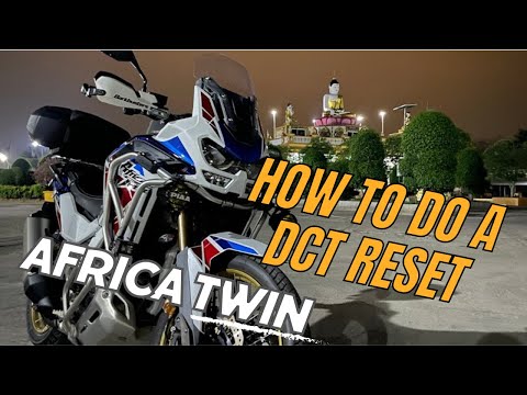How to do a DCT Reset on the Africa Twin CRF 1100L