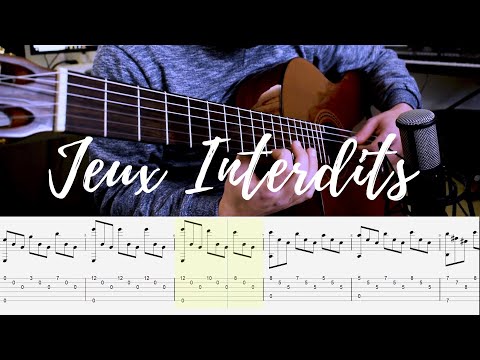 Jeux Interdits - Spanish Romance (Cover With Tabs)