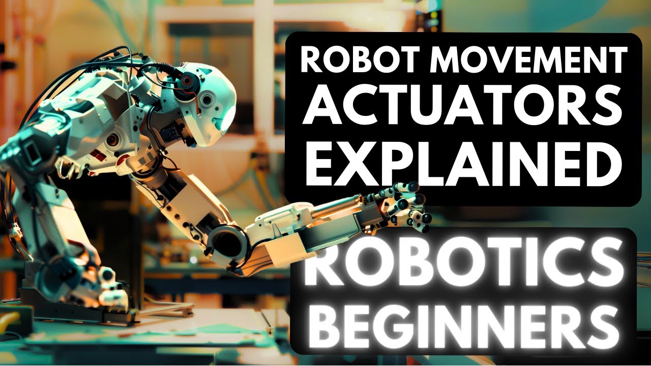 Robot Actuators Explained: DC, Servo, Stepper & More for Your Projects!