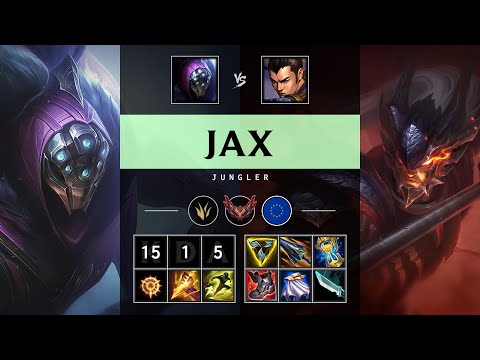 Jax Jungle vs Xin Zhao - EUW Grandmaster Patch 25.11