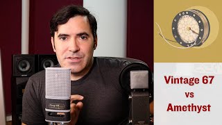 Video thumbnail for Mic Comparison: Vintage 67 vs. Amethyst on Drums, Voice, Guitar [w/ JZ Mics] by SonicScoop