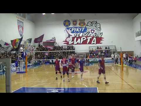 CSA Steaua - Arcada Galati red jersey #16