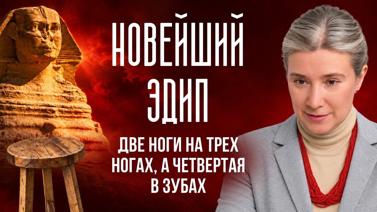 Новейший Эдип: две ноги на трех ногах, а четвертая в зубах