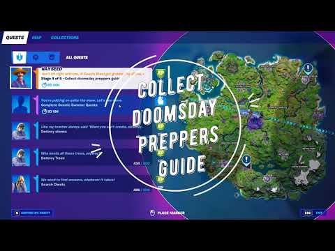 Collect Doomsday Preppers Fortnite Week 4 Legendary Quest