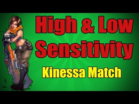 Highest Sensativity Possible, Kinessa Match [Paladins 1v1]