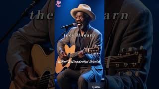 What A Wonderful World---Louis Armstrong  #englishsongs #music #popballad #brokenheart #song #ai