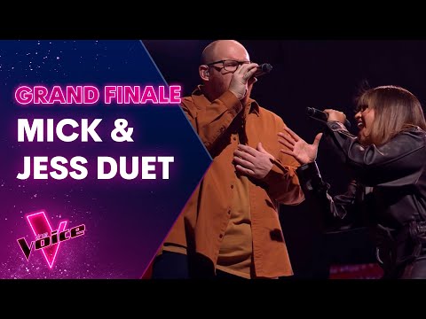 Grand Finale: Mick Harrington and Jess Mauboy sing Solid Rock by Goanna