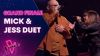 Grand Finale: Mick Harrington and Jess Mauboy sing Solid Rock by Goanna