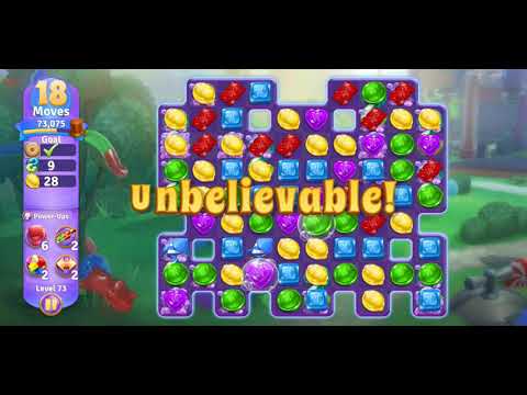 Willy Wonka's World of Candy - Level 73 Complete - No Hacks / No Boosters (Android/IOS)