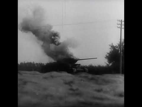 StuG IIIs in action against Soviet armor in late 1944