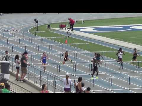 L Willingham - VarG 100m Hurdle Finals at CA Relays 3-18-17