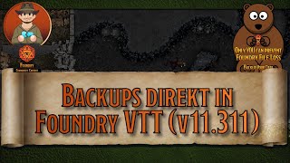 13. Backups direkt in Foundry