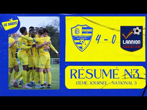 J17 - N3 - SP Milizac vs FC Lannion - Résumé de match