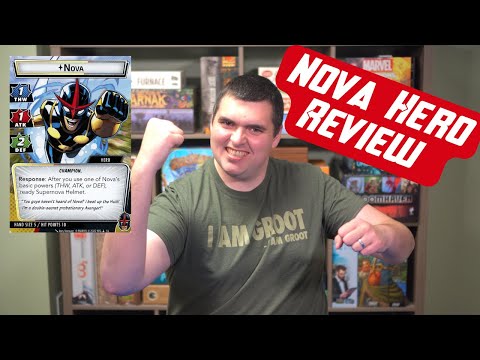 Nova Review Marvel Champions - Hero Spotlight
