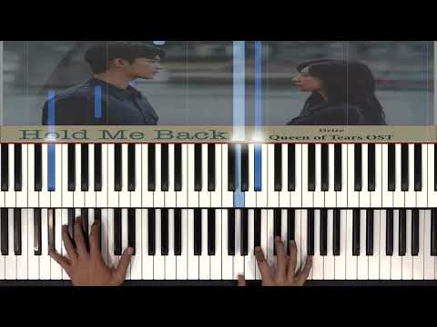 Hold Me Back ( Queen of Tears OST ) || Heize || Piano Tutorial OST