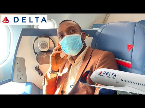 Delta Airlines - WOW or NEVER AGAIN - Come with Me on a 7 HRS Long Fight from ATLANTA to PARIS