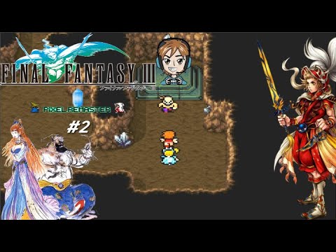 Djinn's Curse! - Let's Play Final Fantasy III Pixel Remaster (PC) Part 2