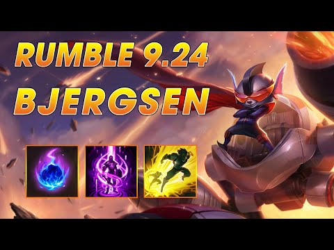 Bjergsen Rumble Mid vs Karthus - NA Master Patch 9.24