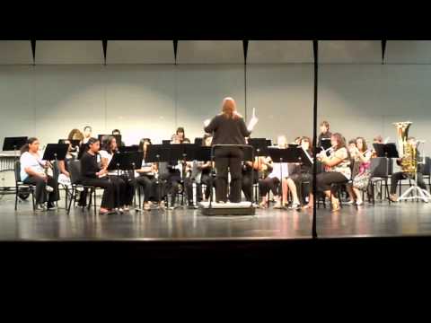 Springlake-Earth Junior High band @ UIL 4/13/11 Desert March by Gary Gackstatter